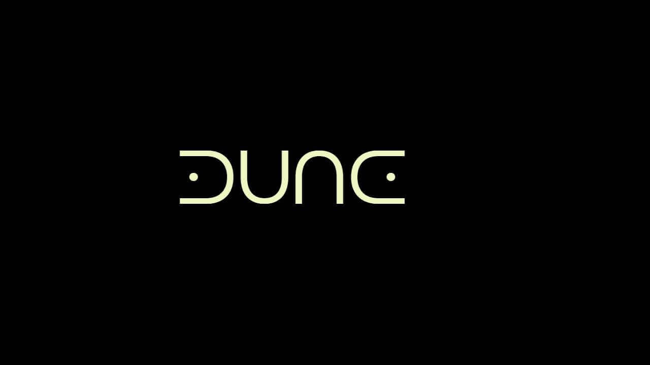 Dune 2021 movie artwork