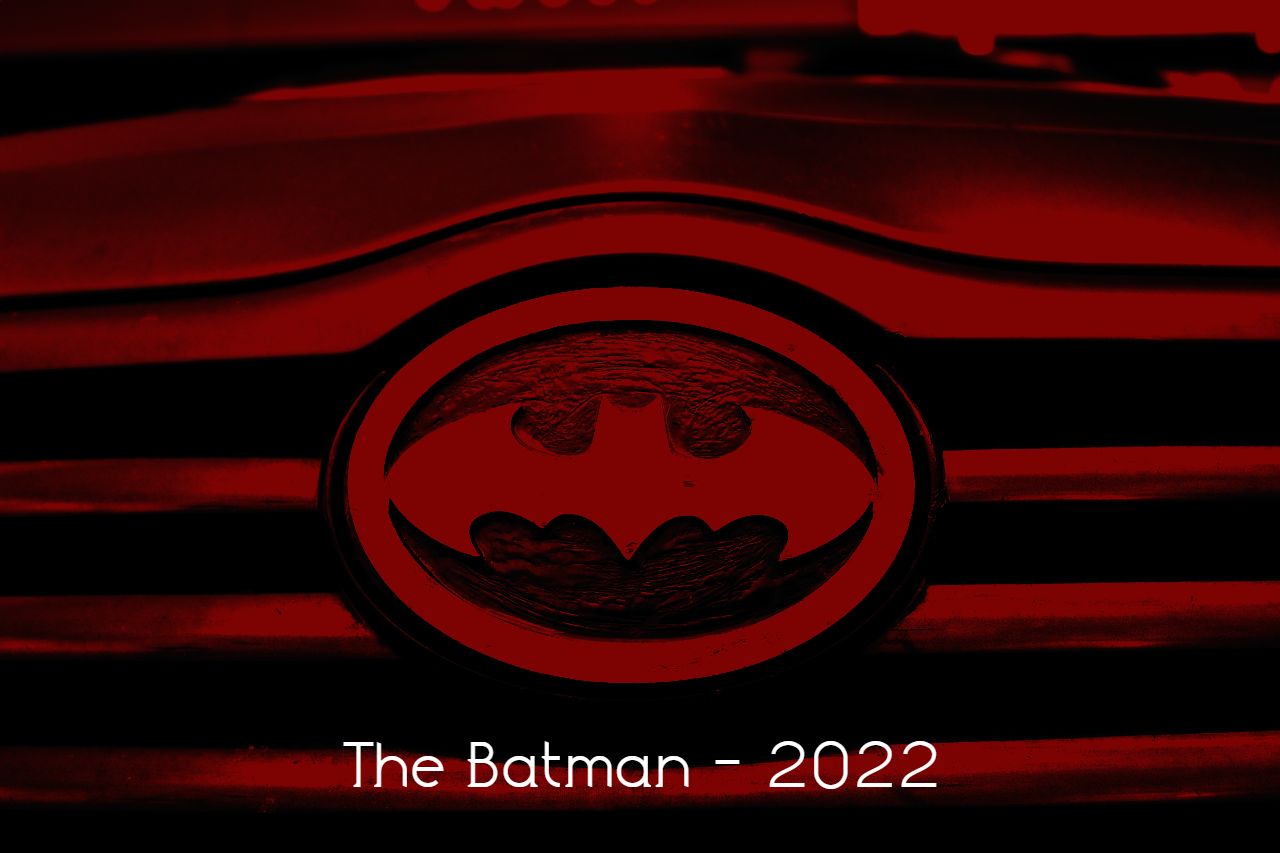 Batman-themed toy car and comic book imagery
