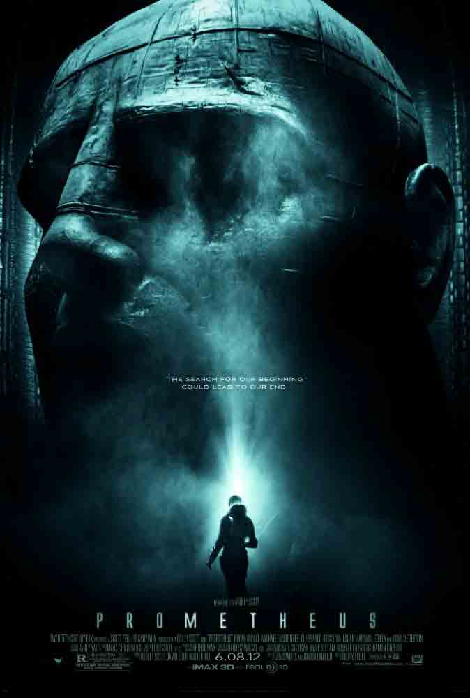 Prometheus 2012 movie poster