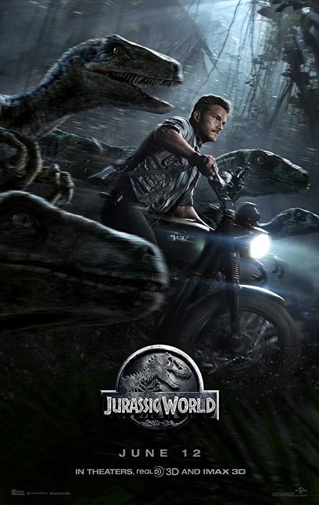 Jurassic World movie poster 2015